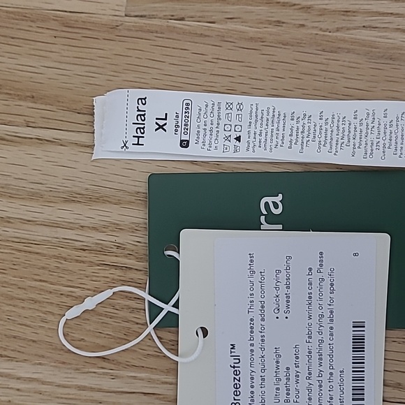 Halara Breezeful Blue Wide-Leg Pants - Picture 3 of 5